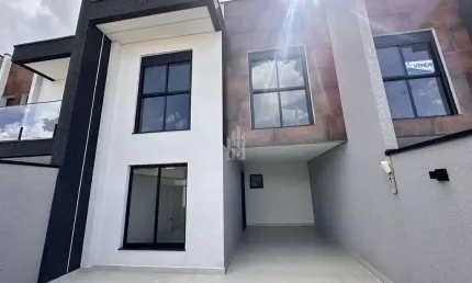 Sobrado com 3 quartos, cruzeiro, são josé dos pinhais - r$ 949 mil, cod: so0041