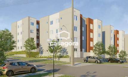 Apartamento com 2 dormitórios à venda- Lamenha Grande - Almirante Tamandaré