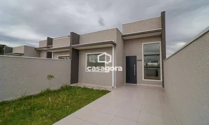 Casa com 3 quartos no bosque do santo antônio, fazenda rio grande - pr