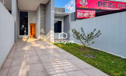 Casa Nova à Venda no Bairro Nações  Fazenda Rio Grande