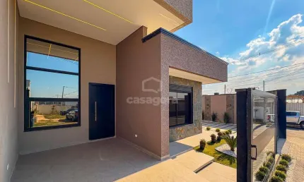 Casa de Esquina com Piscina, 3 Quartos e 2 Suítes em Fazenda rio Grande