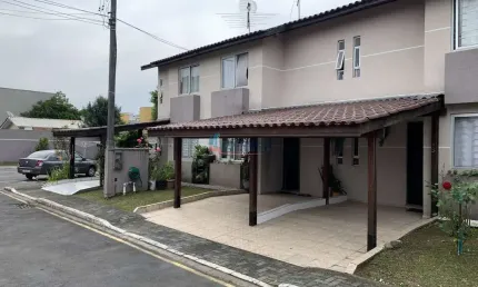 Casa em condomínio fechado com 3 quartos à venda na rua gastão luiz cruls, 2290, bairro alto, curitiba por r$ 375.000
