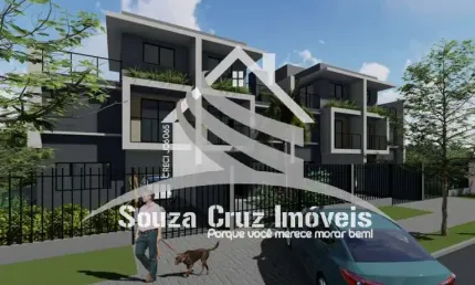 Sobrado de frente para rua - 03 quartos (01 suíte)  - terraço