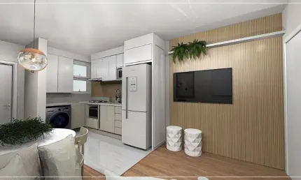 Apartamento com 2 quartos à venda na Rua Odilo Aloysio Daudt, 423, Feitoria, São Leopoldo por R$ 215.000
