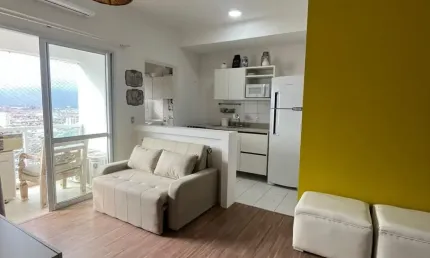 Apartamento para Venda em Santos, Boqueirão, 2 dormitórios, 1 suíte, 2 banheiros, 1 vaga