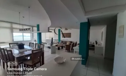 APTO VISTA TOTAL MAR - 3 DORM- 155M², 1 VAGA DEMARCADA-  EMBARÉ-SANTOS-SP