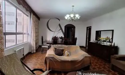 Apto venda 3 dorm,  130m², 1 suíte, 2 vagas  demarcadas,  130m², aparecida santos/sp
