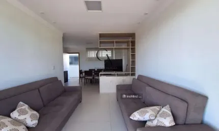 Apto com vista mar -  2 dormitórios - 88m² - varanda - 1 vaga - - boqueirão - santos