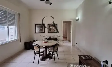**APARTAMENTO 3 DORM - 154M² -  VARANDA- NO BOQUEIRÃO, SANTOS!**