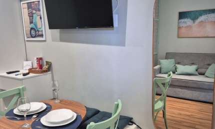APTO VENDA SALA LIVING, 43M², REFORMADO E DECORADO, 1 VAGA, BOQUEIRÃO - SANTOS/SP