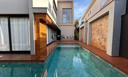 Casa à venda e para alugar em Londrina, Vivendas do Arvoredo, com 5 suítes, com 335 m²