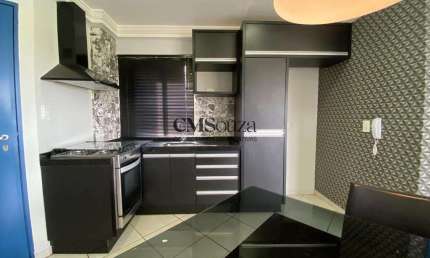 Apartamento à venda e para alugar em Londrina, Lima Azevedo, com 1 suíte, com 46 m², Estrela do Lago