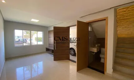 Casa à venda em Londrina, Bandeirantes, com 3 quartos, com 100 m², Condomínio Jockey Club