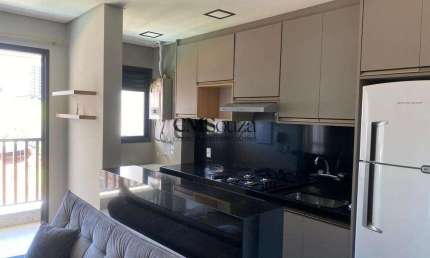 Apartamento para alugar em Londrina, Gleba Fazenda Palhano, com 1 suíte, com 43 m², Freedom Palhano