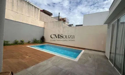 Casa à venda e para alugar em londrina,  sun lake, com 4 quartos, com 100 m²