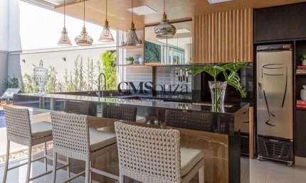 Casa para alugar em Londrina, Condomínio Royal Park, com 4 quartos, com 360 m²