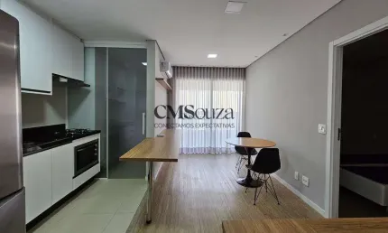 Apartamento para alugar em Londrina, Gleba Fazenda Palhano, com 1 suíte, com 52 m², Torreville