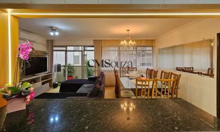 Apartamento à venda em londrina, centro, com 3 quartos, com 123 m², ouro fino