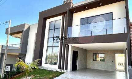 Casa à venda em Londrina, Olímpico, com 3 suítes, com 220 m², Condomínio Moradas do Vale