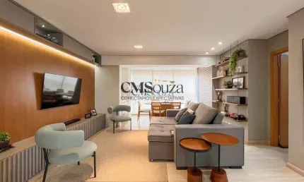 Apartamento à venda em londrina, guanabara parque boulevard, com 3 quartos, com 104 m²