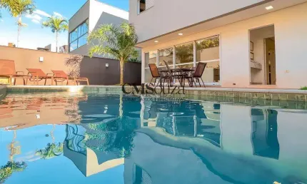 Casa à venda em Londrina, Vivendas do Arvoredo, com 4 suítes, com 100 m², Condomínio Alphaville 2