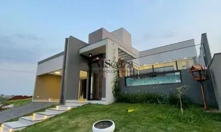 Casa à venda e para alugar em Cambé, Jardim Tarobá, com 3 suítes, com 182 m²