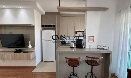 Apartamento mobiliado para alugar em londrina, gleba palhano, com 3 quartos, com 69 m², nyc palhano