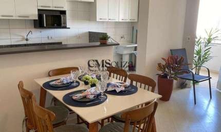 Apartamento à venda e para alugar em Londrina, Gleba Fazenda Palhano, com 3 quartos, com 72 m²