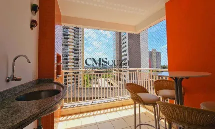 Apartamento à venda em Londrina, Gleba Fazenda Palhano, com 3 quartos, com 83.18 m²