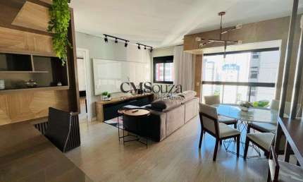 Apartamento à venda e para alugar em Londrina, Gleba Fazenda Palhano, com 1 suíte, com 58 m²