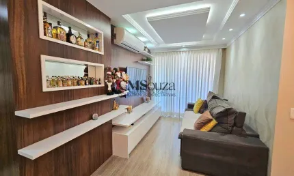 Apartamento à venda em Londrina, Gleba Fazenda Palhano, com 3 quartos, com 77 m²