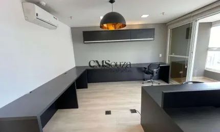 Sala para alugar em londrina, bela suiça, com 34 m², palhano premium