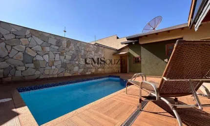 Casa para alugar em londrina, campo belo, com 3 quartos, com 171.95 m²