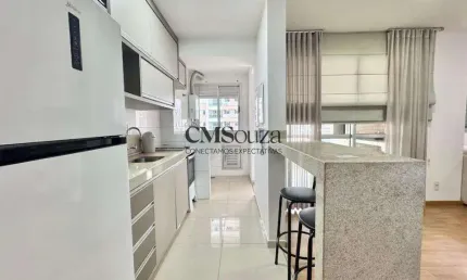 Apartamento mobiliado para alugar em Londrina, Gleba Palhano, com 2 quartos, com 75 m²
