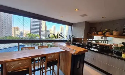 Apartamento à venda e para locação em londrina, gleba palhano, com 3 suítes, com 173 m², maison lazuli