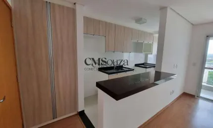 Apartamento para alugar em londrina, vila ipiranga, com 2 quartos, com 64.48 m², aruak residencial