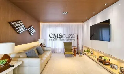 Apartamento à venda em londrina, santa rosa, com 3 suítes, com 245.89 m², casa batlló
