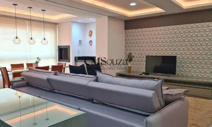 Apartamento para alugar em londrina, gleba palhano, com 3 quartos, com 122 m², elegance