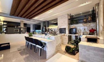 Casa à venda em londrina, jardim nova esperança, com 5 quartos, com 400 m², condomínio royal tennis