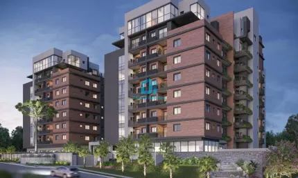 Apartamento com 2 quartos à venda na Rua da Bandeira, 543, Cabral, Curitiba, 68 m2 por R$ 828.100