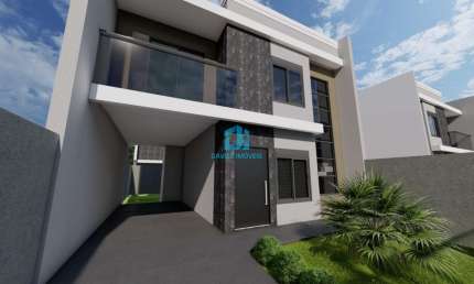 Casa com 3 quartos à venda na Rua Augusto Trevisan, 498, Maria Antonieta, Pinhais, 128 m2 por R$ 650.000