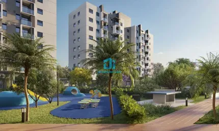 Apartamento com 3 quartos à venda na Rua Nicolau Kresko, 70, Hauer, Curitiba, 54 m2 por R$ 540.579