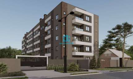 Apartamento com 3 quartos à venda na Rua Bom Jesus, 150, Weissópolis, Pinhais, 67 m2 por R$ 366.000