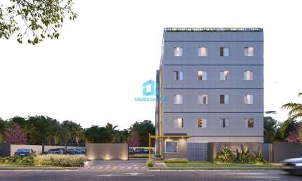 Apartamento com 2 quartos à venda na Rua Rio Negro, 1089, Weissópolis, Pinhais, 42 m2 por R$ 298.990