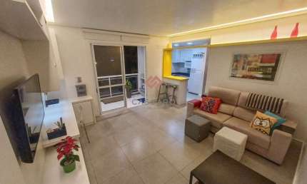 Apartamento com 1 quarto à venda em Jurerê, Florianópolis , 54 m2 por R$ 999.000