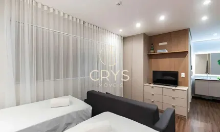 Apartamento com 1 quarto para alugar na vila clementino, são paulo , 28 m2 por r$ 2.900