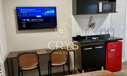 Apartamento com 1 quarto à venda na Praça Cornélia, 62, Água Branca, São Paulo, 20 m2 por R$ 296.800