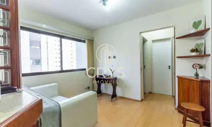 Apartamento com 1 quarto à venda em indianópolis, são paulo , 40 m2 por r$ 530.000