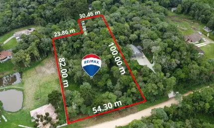 Terreno 5.000 m², colônia malhada - miringuava - são josé dos pinhais 