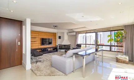COBERTURA DUPLEX, 4 SUITES, 3 VAGAS LIVRES DE GARAGEM E AMPLOS AMBIENTES SOCIAIS PARA RECEBER COM ESTILO